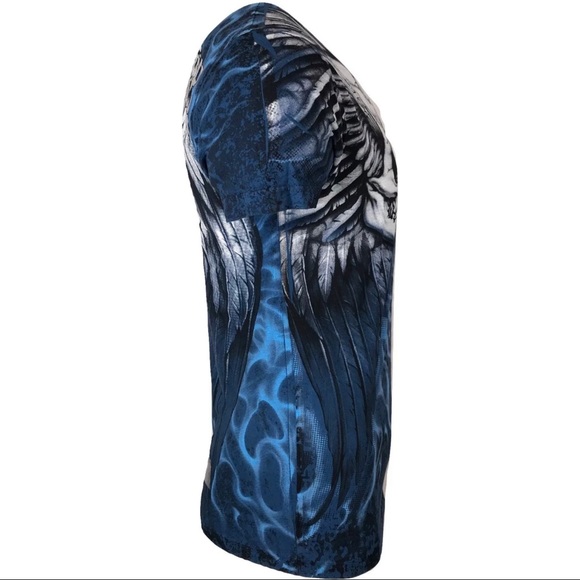 XTREME COUTURE by AFFLICTION T-Shirt SILENT SCREAM - Picture 7 of 8